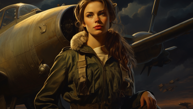 A Night Witch - World War 2 Soviet airwoman